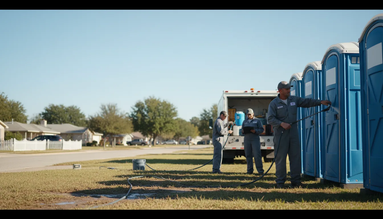 Long-Term Portable Toilet Rental in Frisco City, AL near me